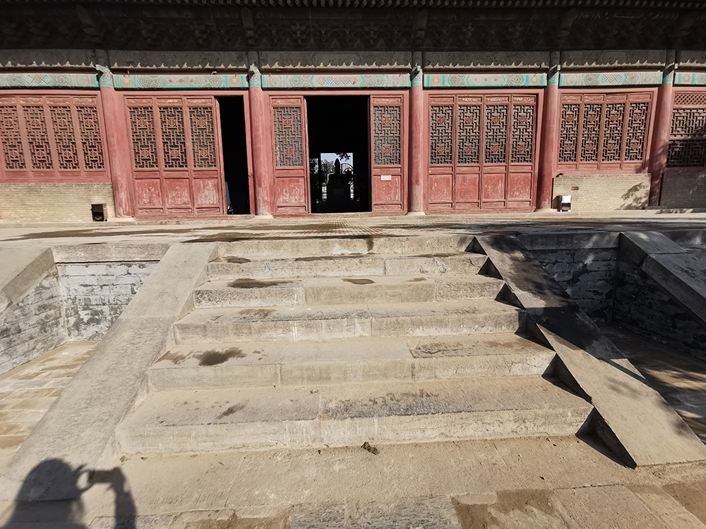 景仁堂维修后踏跺